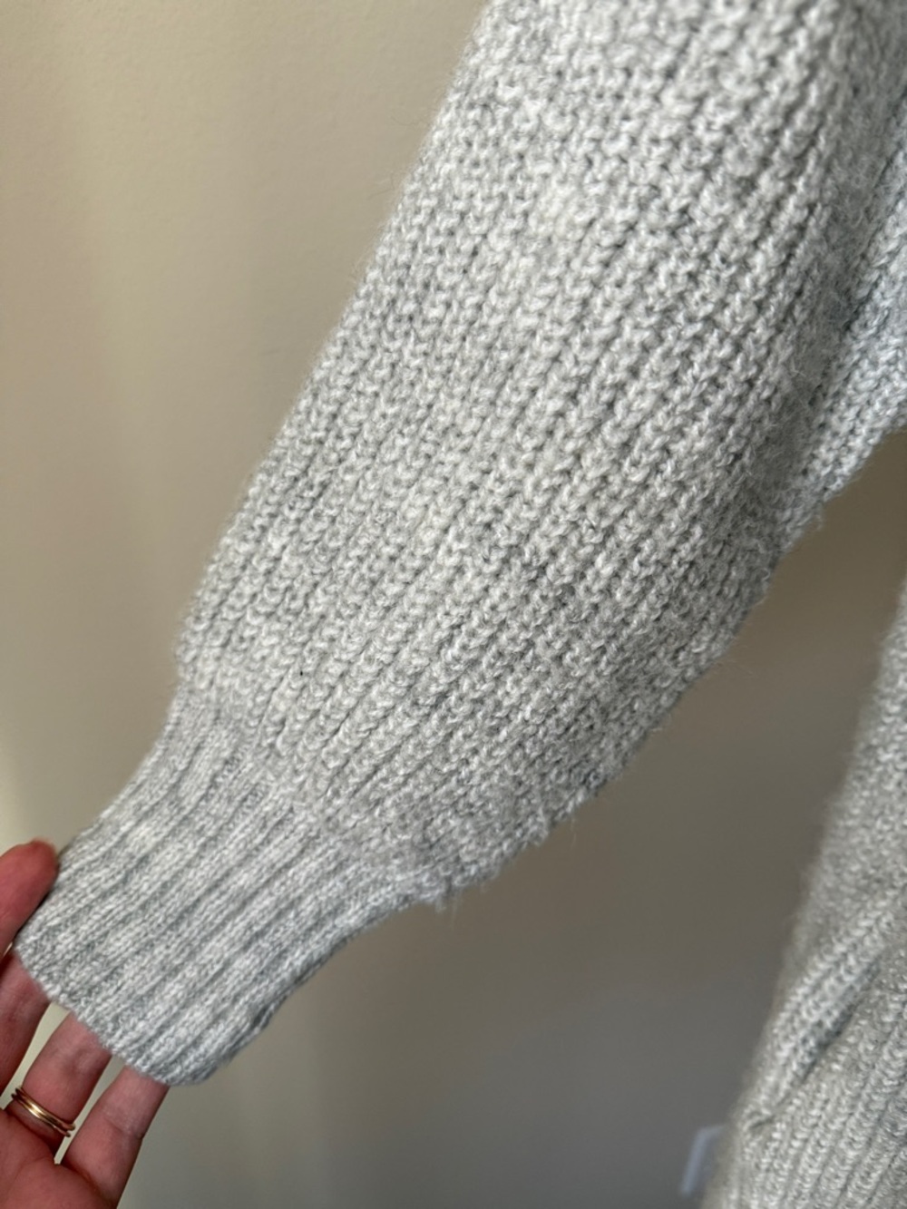 Topshop Ribbed Open Front Cardigan - Picture 2 of 5